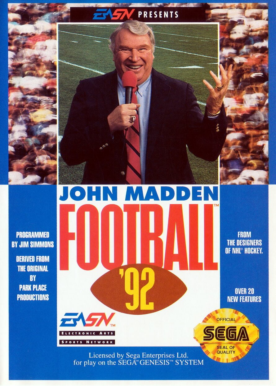 john madden football '92