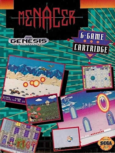 menacer 6-game cartridge