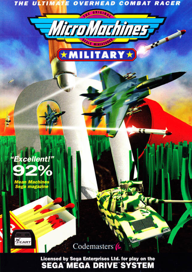 micro machines military: it's a blast!