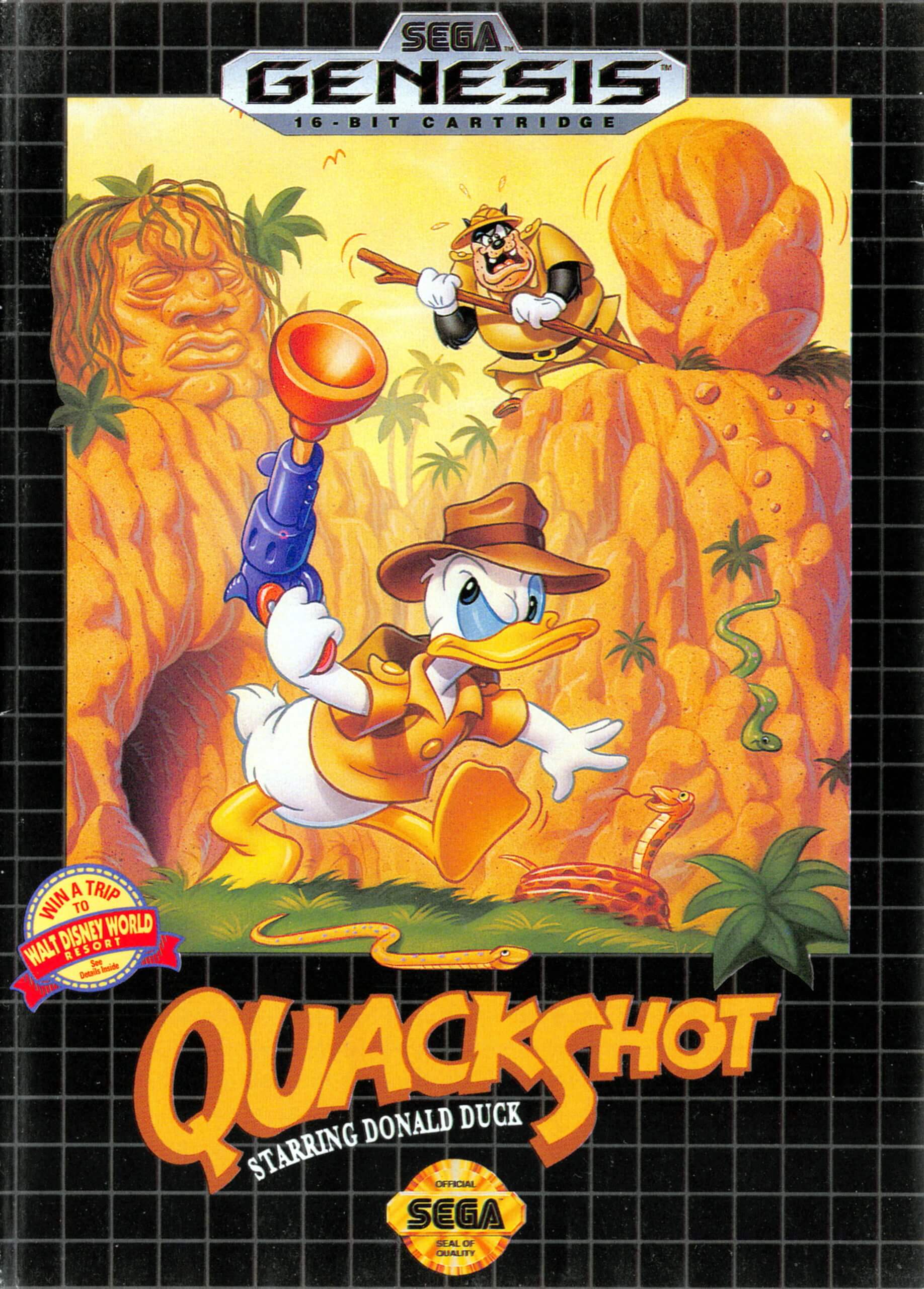 quackshot starring donald duck