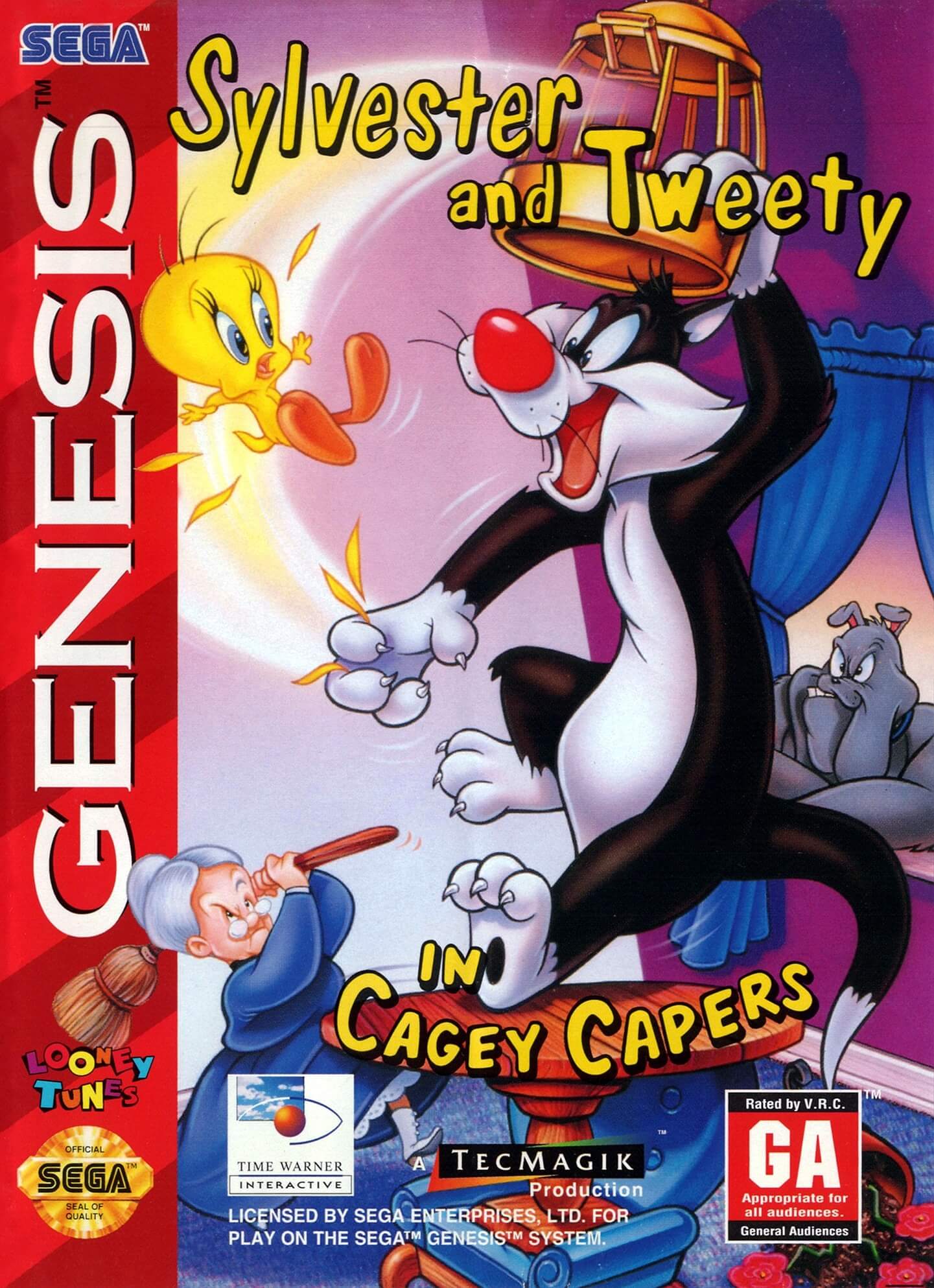 Sylvester and Tweety in Cagey Capers