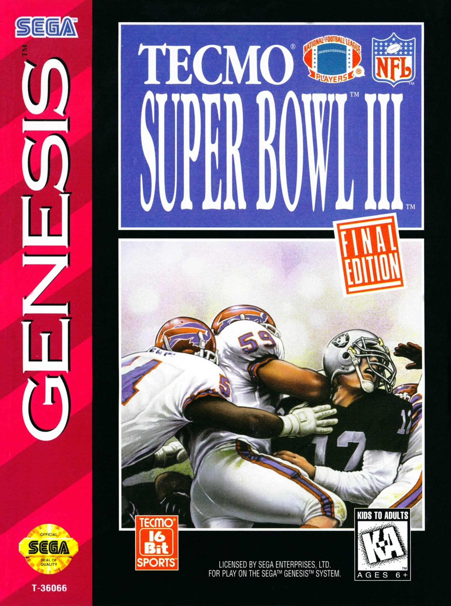 tecmo super bowl iii: final edition