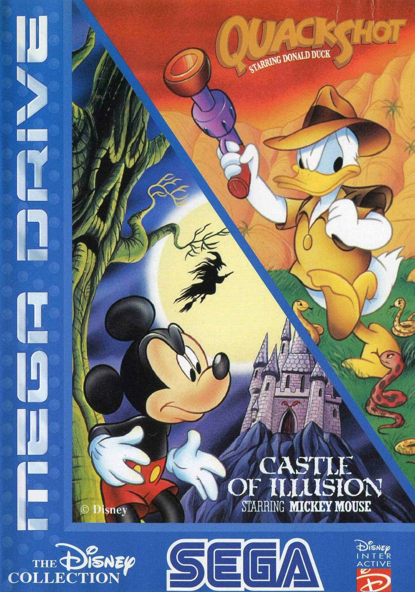 The Disney Collection: Quackshot Starring Donald Duck & Castle of Illusion Starring Mickey Mouse