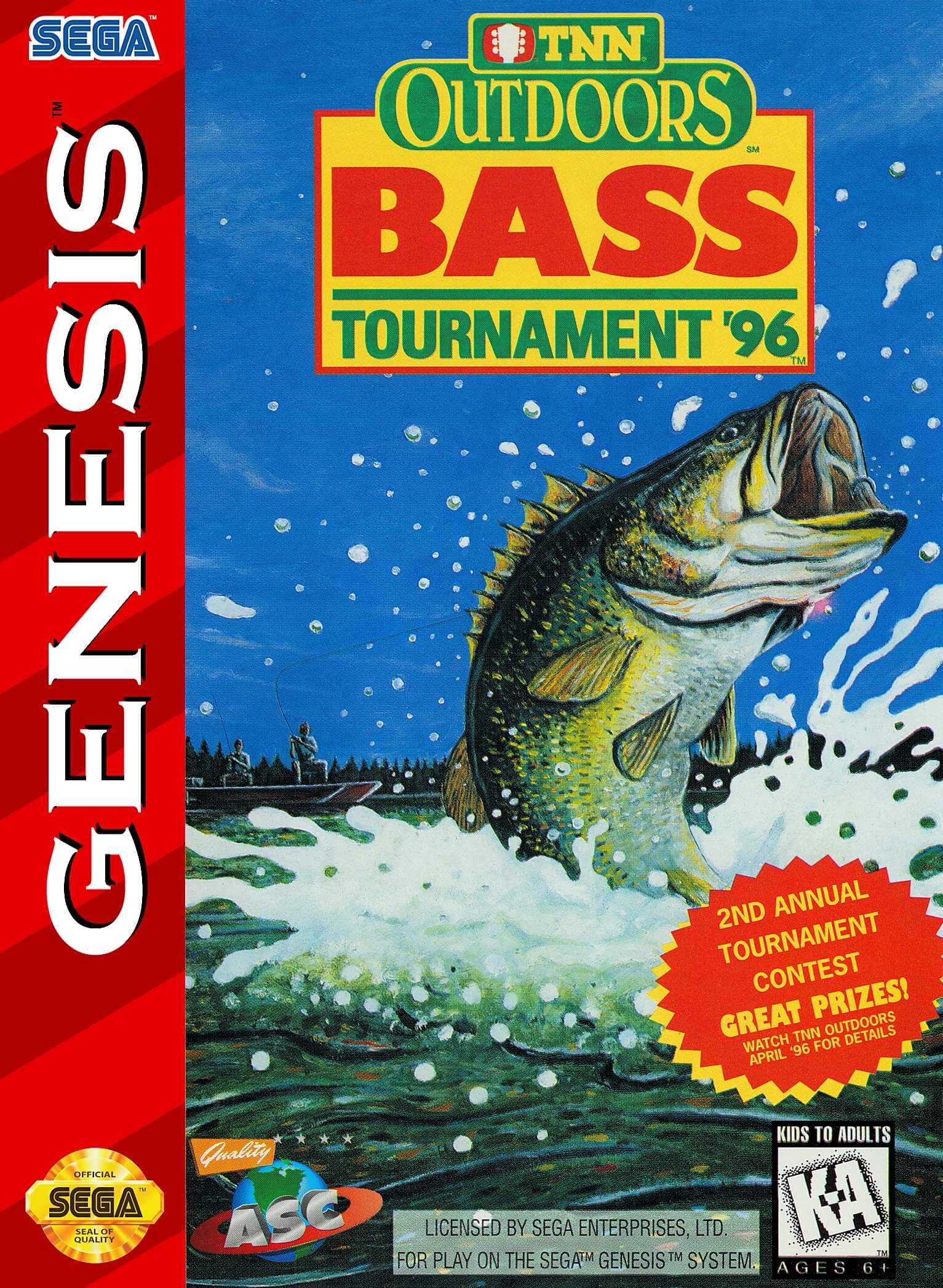 tnn outdoors bass tournament '96