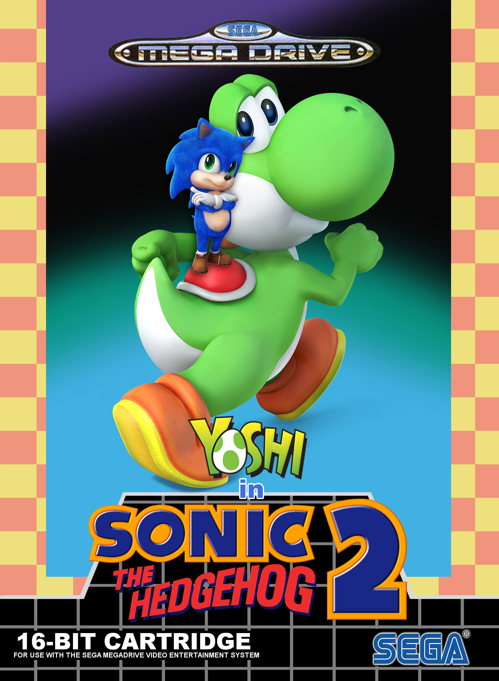 Yoshi in Sonic the Hedgehog 2