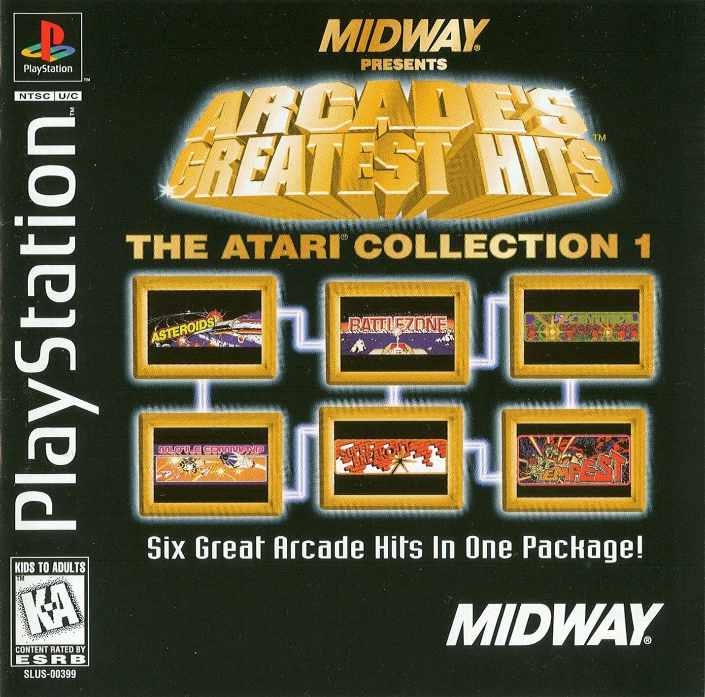 arcade's greatest hits: the atari collection 1