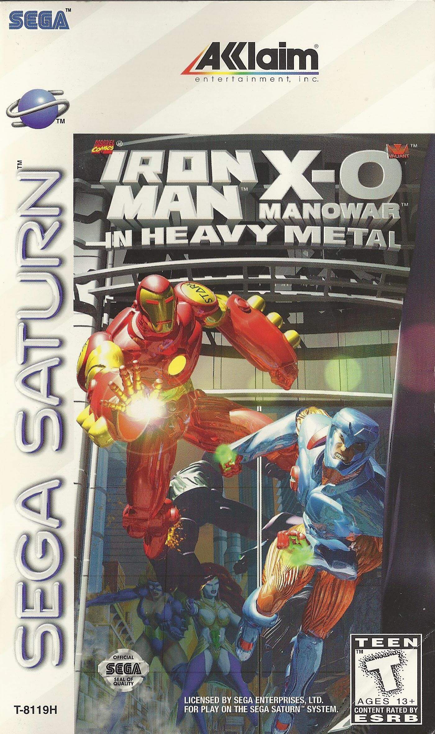 iron man / x-o manowar in heavy metal