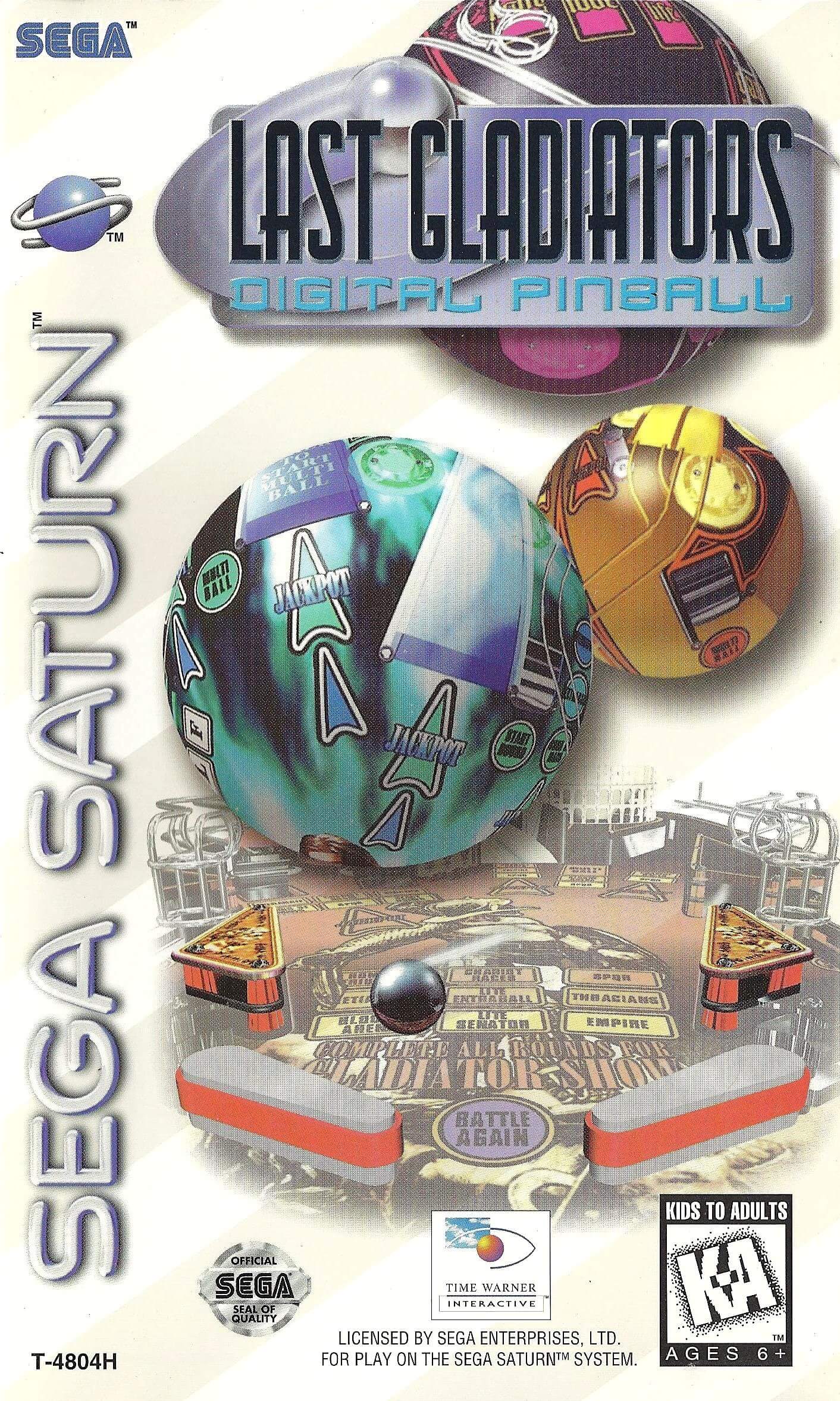 last gladiators: digital pinball