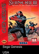 Shinobi 3 - Return Of The Ninja Master