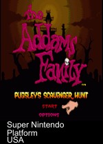 Addams Family, The - Pugsley's Scavenger Hunt (Beta)