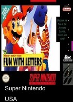 Mario's Early Years - Fun With Letters