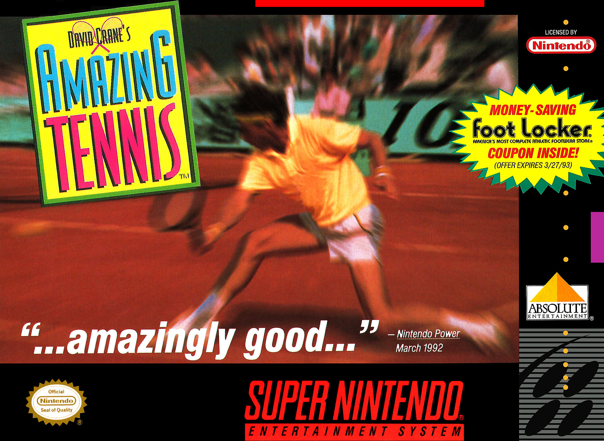 David Crane's Amazing Tennis