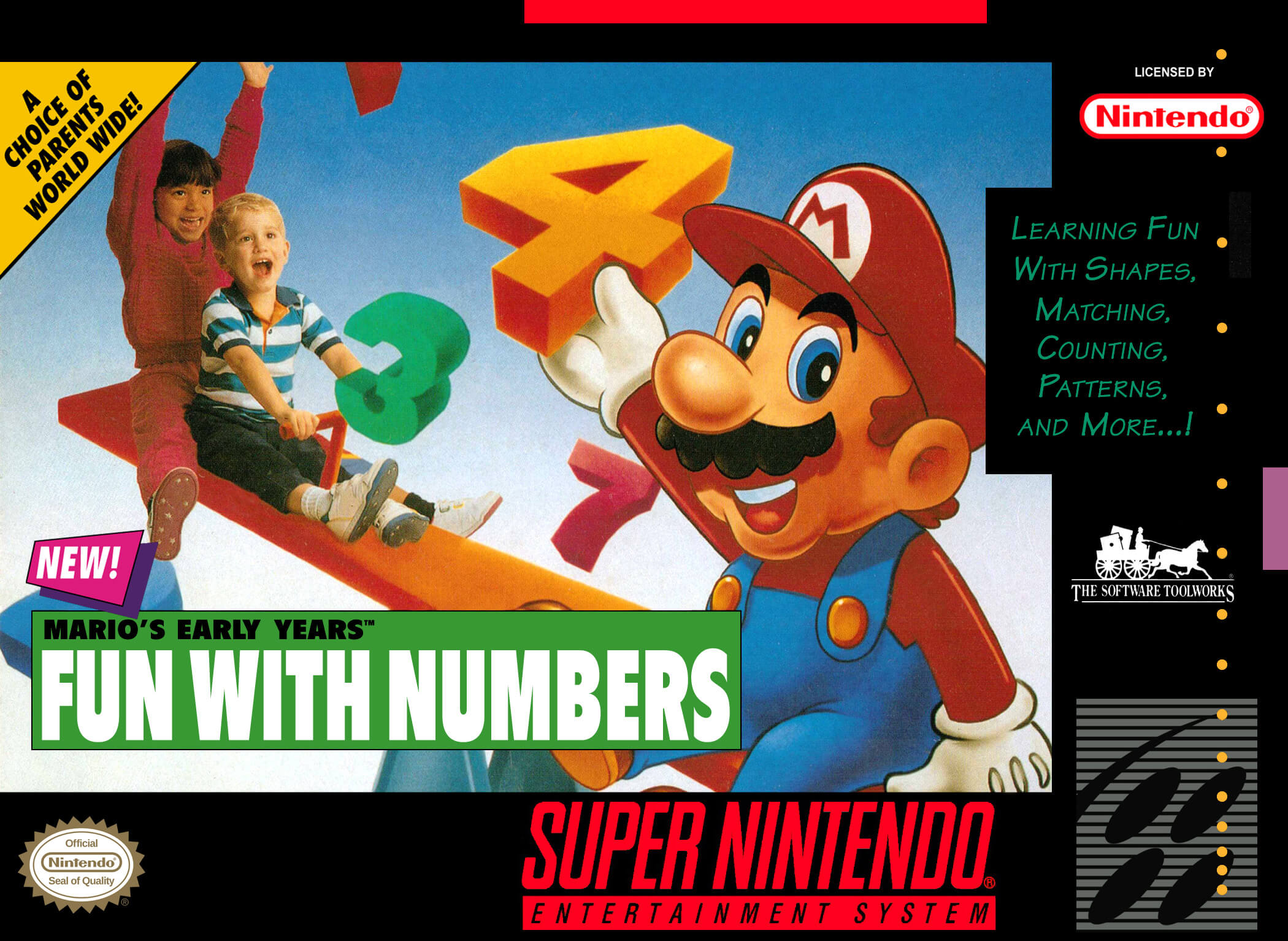 Mario's Early Years: Fun with Numbers