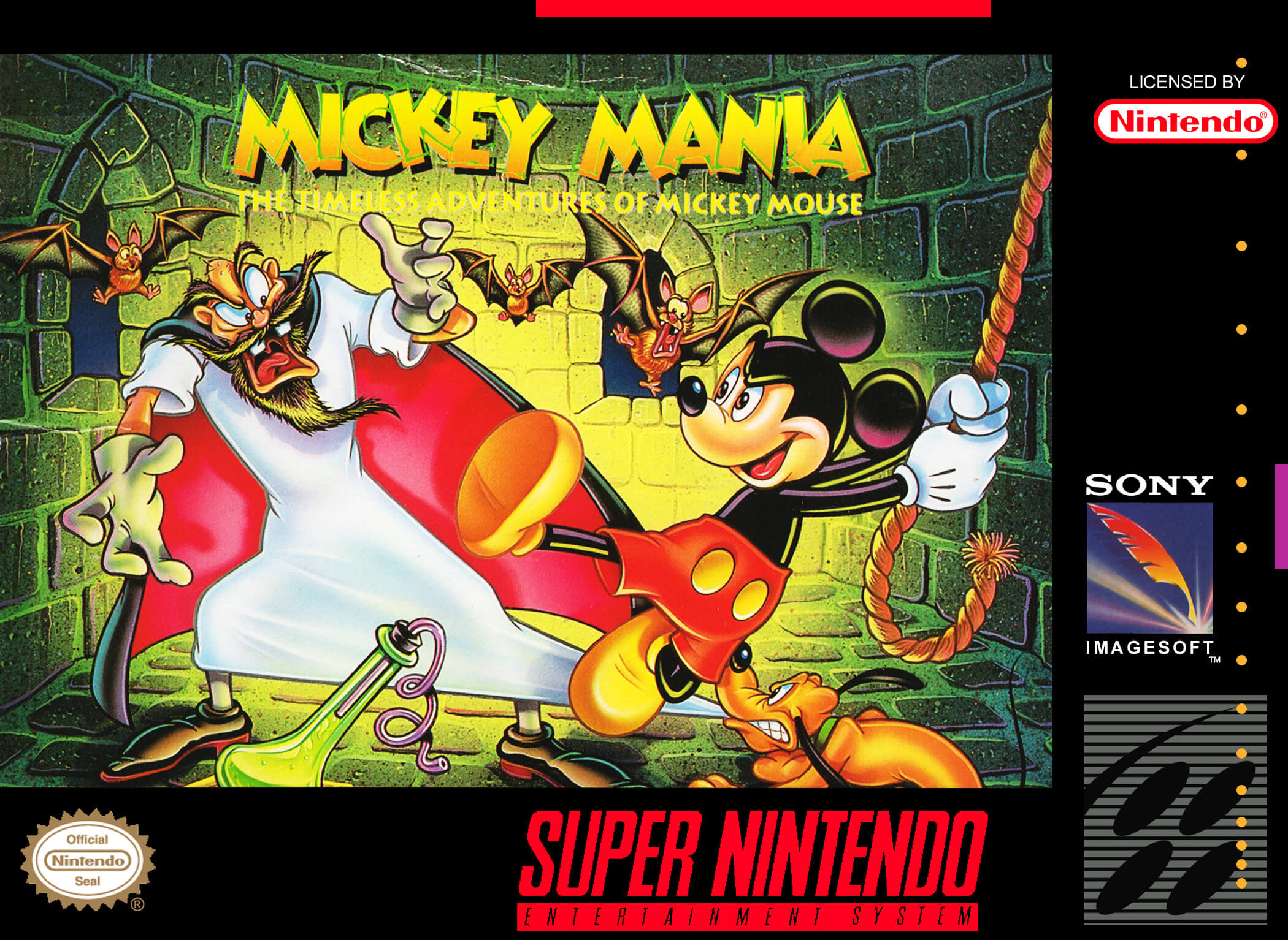 mickey mania: the timeless adventures of mickey mouse