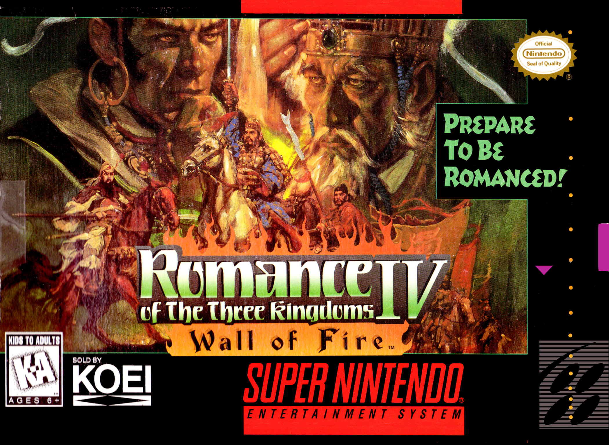 Romance of the Three Kingdoms IV: Wall of Fire