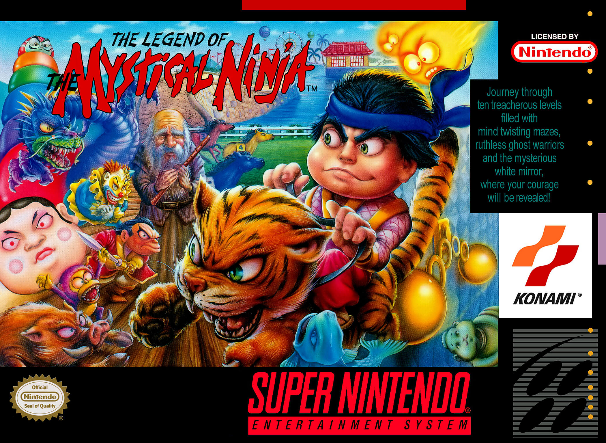 the legend of the mystical ninja