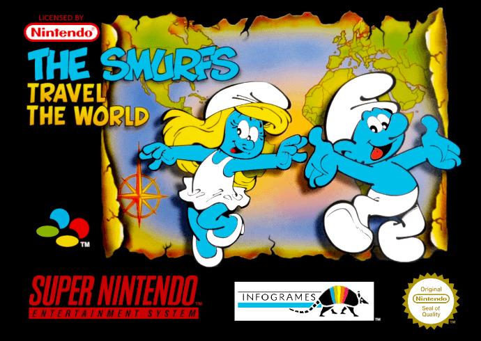 the smurfs travel the world