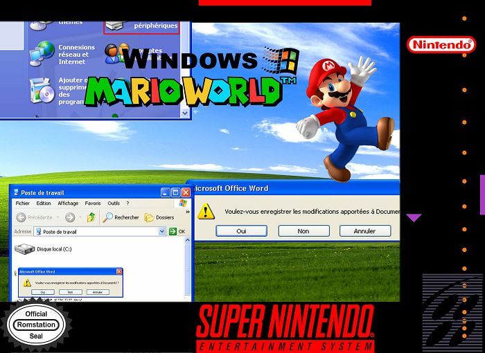 windows mario world