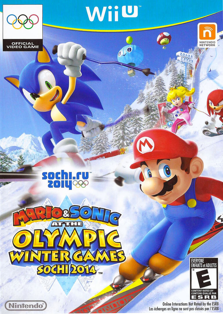 mario & sonic at the sochi 2014 olympic winter games