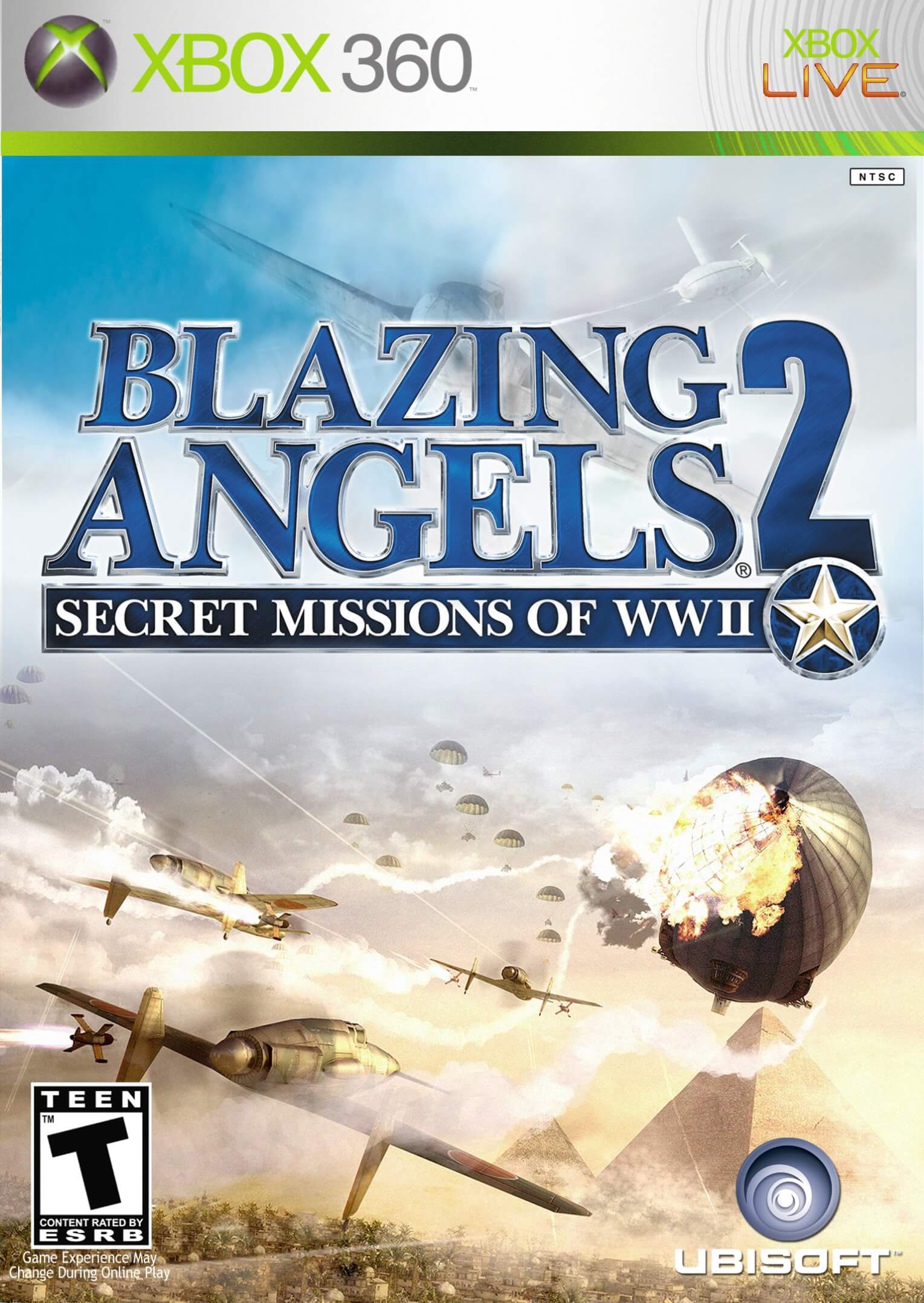 blazing angels 2: secret missions of wwii