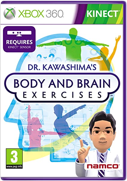 dr kawashima’s brain and body exercises for kinect