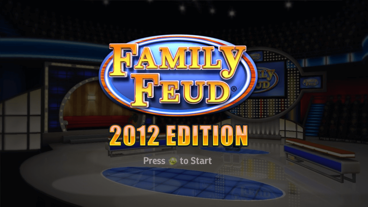 family feud: 2012 edition