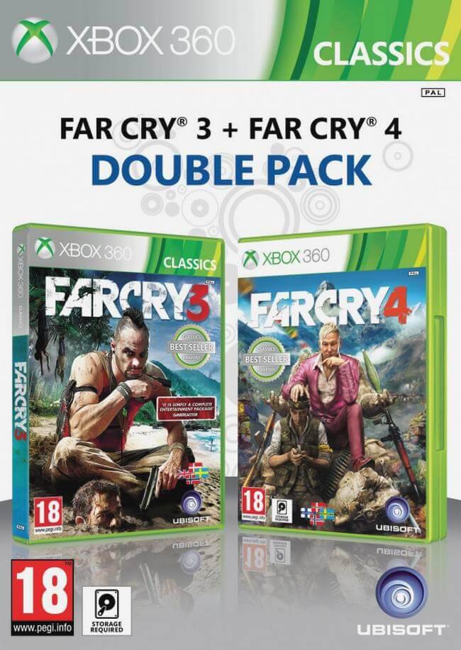 far cry 3 & far cry 4: double pack