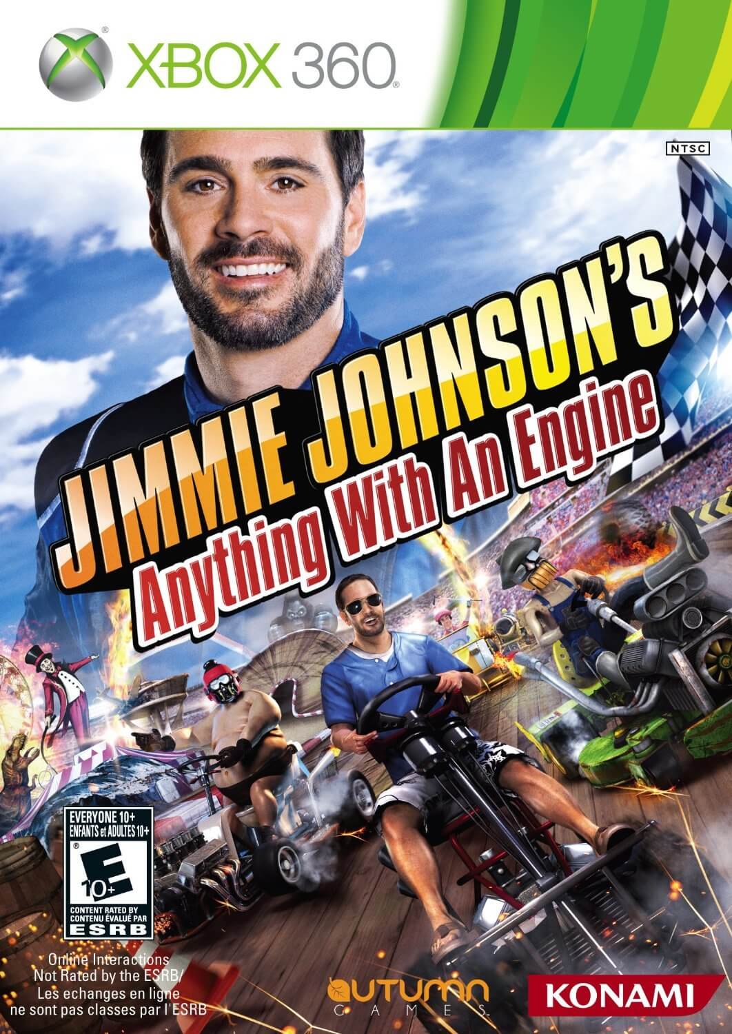 jimmie johnson’s anything with an engine