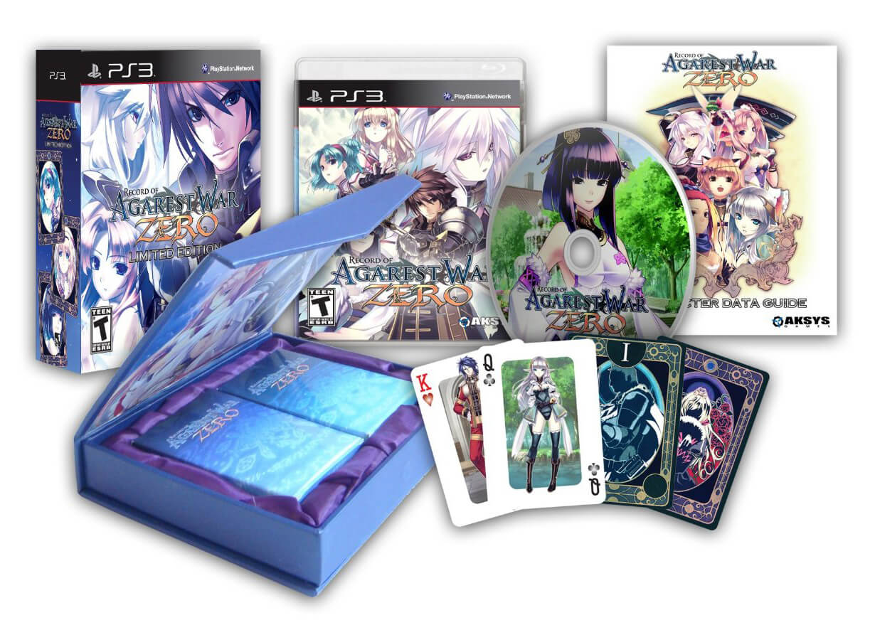 record of agarest war zero: limited edition