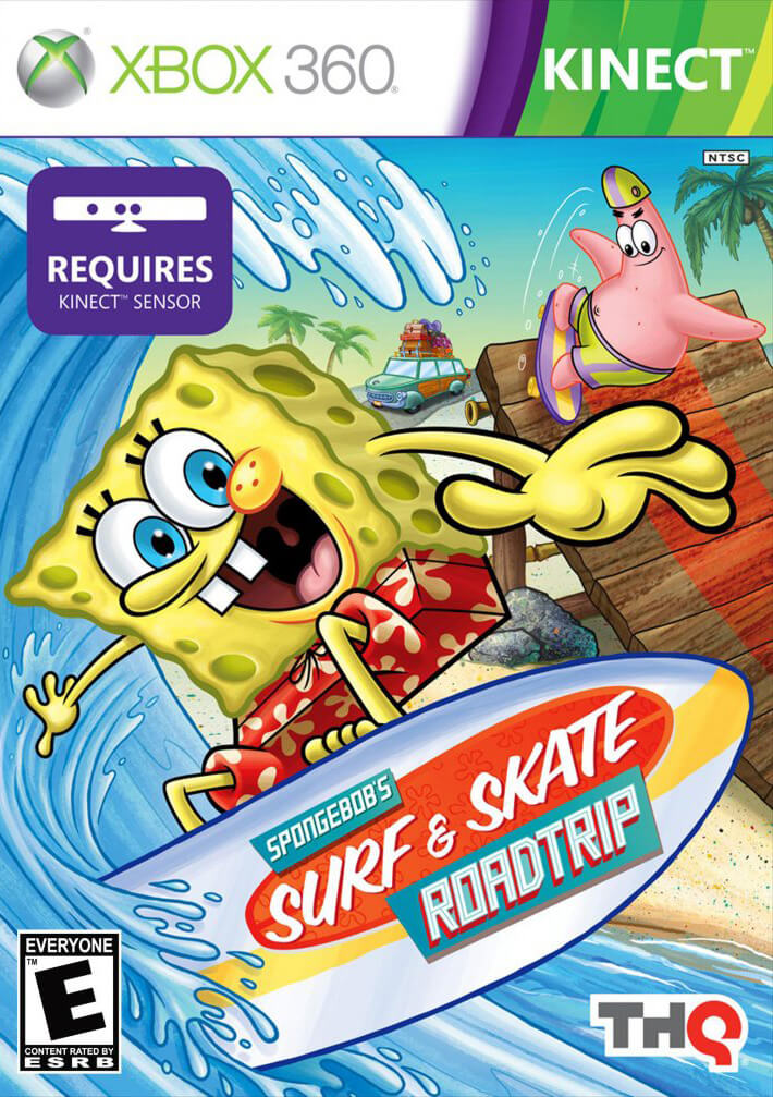 spongebob’s surf and skate roadtrip