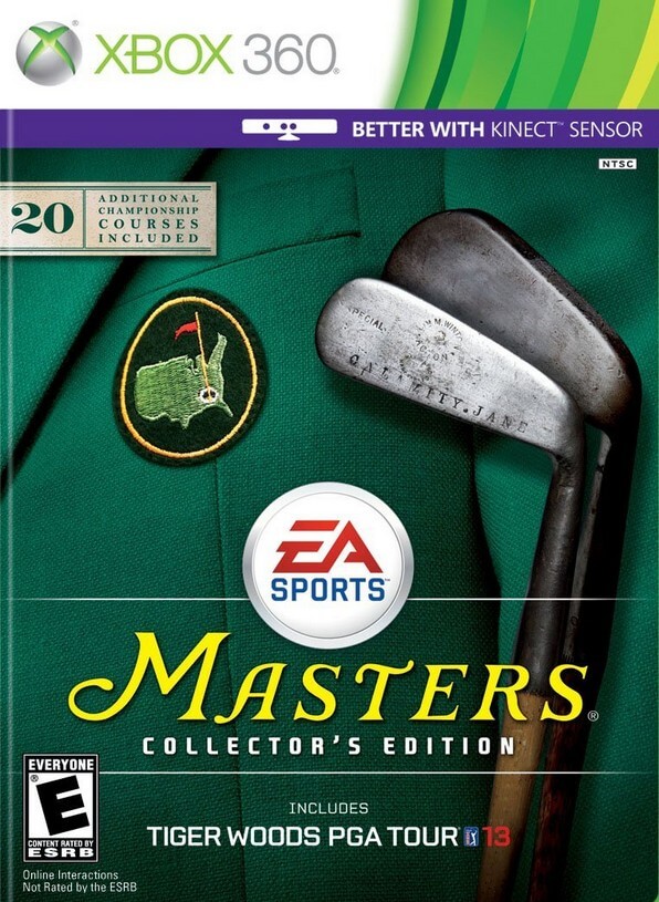 tiger woods pga tour 13: masters collector’s edition